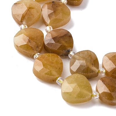 Natural Red Aventurine Beads Strands G-P570-E07-02-1