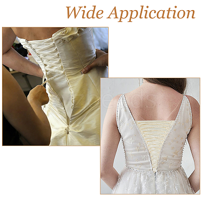 Bridal Dress Zipper Replacement AJEW-WH0609-837D-01-1