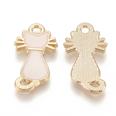 Alloy Enamel Kitten Pendants LS-X-ENAM-S115-038C-1