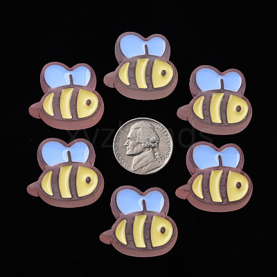 Transparent Acrylic Beads MACR-S374-06B-06-1