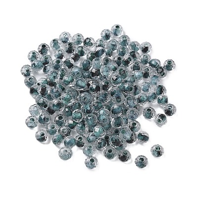 130Pcs 10G Transparent Glass Seed Beads GLAA-V001-07A-1