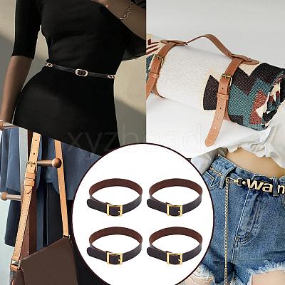 PU Leather Choker Necklaces with Alloy Clasp AJEW-WH0348-131B-1