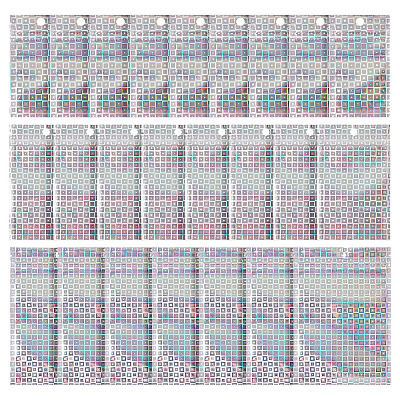 60Pcs 3 Styles Laser Plastic Resealable Bags ABAG-TA0001-56C-1