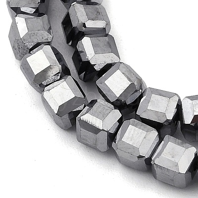 Synthetic Terahertz Stone Beads Strands G-H327-L03-03-1