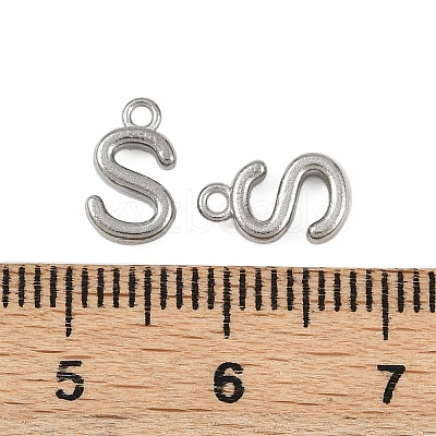 304 Stainless Steel Charms STAS-G356-08P-S-1