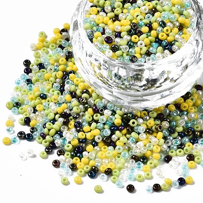 Glass Round Seed Beads SEED-S057-R-004-1