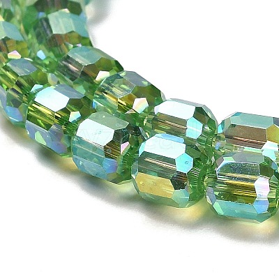Electroplate Glass Beads X1-EGLA-D030-19K-1