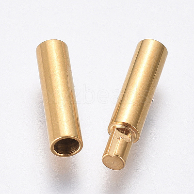 304 Stainless Steel Bayonet Clasps STAS-M274-005G-1