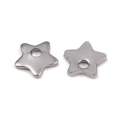 Tarnish Resistant 304 Stainless Steel Five-Pointed Star Charms Pendants STAS-Q171-03-1