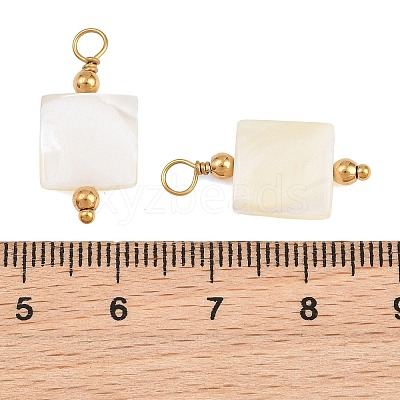 Natural Freshwater Shell Pendants SH-CBA5EEC-03G-1