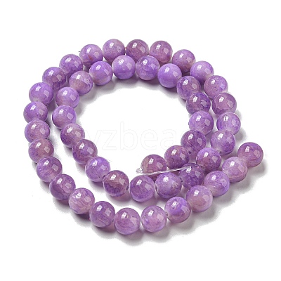 Dyed Natural White Jade Beads Strands G-F764-02B-1