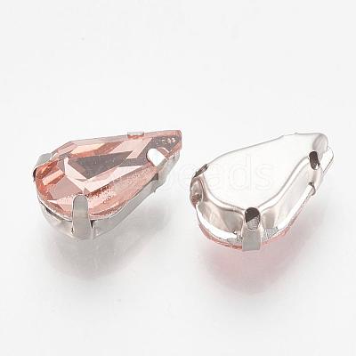 Sew on Rhinestone RGLA-T035-8x13mm-06-1