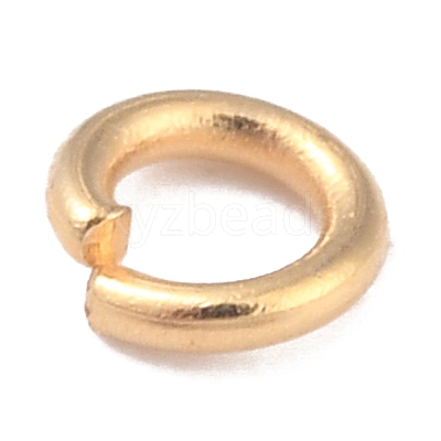 Rack PlatingBrass Open Jump Rings KK-O139-18H-G-1