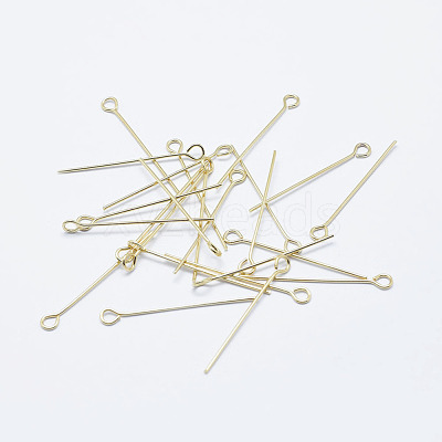 Brass Eye Pin KK-G331-09-0.7x45-NF-1