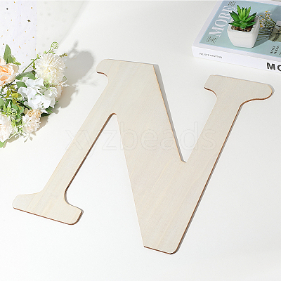 Letter Unfinished MDF Sheets WOOD-WH20012-008N-1