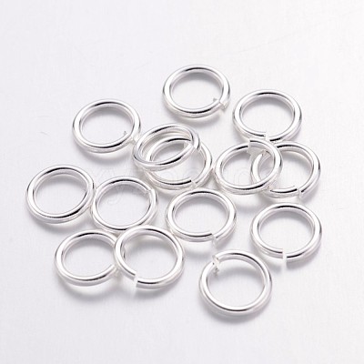 Brass Open Jump Rings JRC7MM-S-1