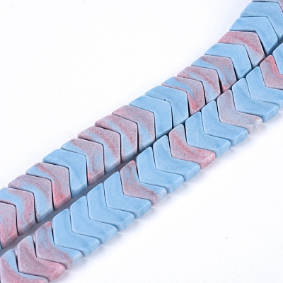 Natural Red Rainbow Jasper Multi-Strand Links Strands G-G806-06B-1