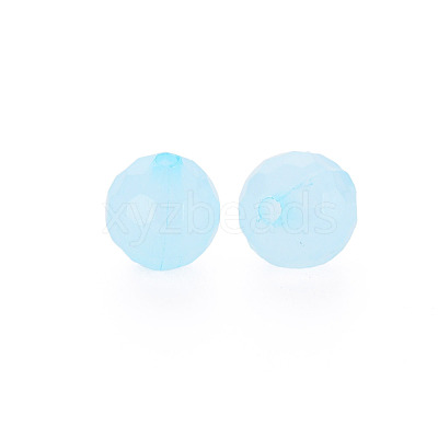 Imitation Jelly Acrylic Beads MACR-S373-97A-E08-1