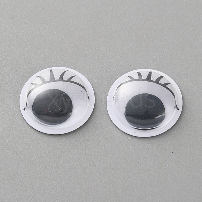 Resin Doll Craft Eye DIY-WH0698-009B-1