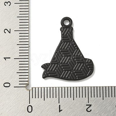 Chemistry Science Theme Alloy Enamel Pendants ENAM-I060-14B-1