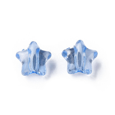 Transparent Acrylic Beads MACR-S373-45-B10-1