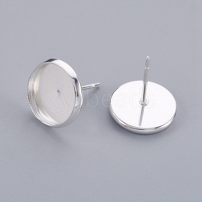 304 Stainless Steel Stud Earring Findings LS-X-STAS-F188-01P-C-1
