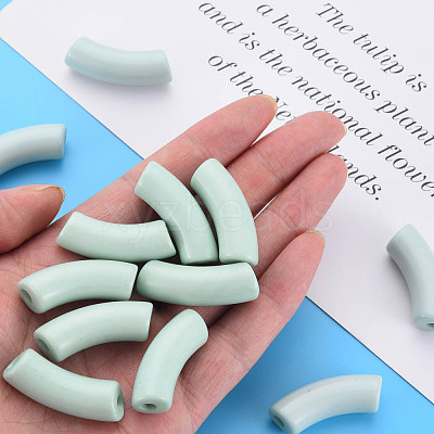 Opaque Acrylic Beads MACR-S372-001B-13-4405-1