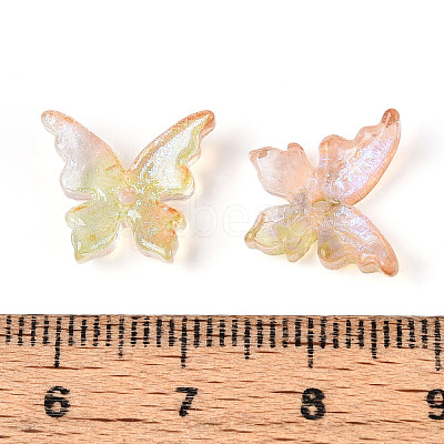 Baking Paint Glass Beads LS-DGLA-T004-04E-1