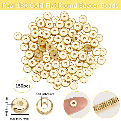 Brass Beads KK-BBC0021-17E-1