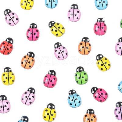 120Pcs Transparent Resin Insect Decoden Cabochons CRES-FS0001-30-1