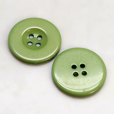 Resin Buttons RESI-D033-30mm-08-1