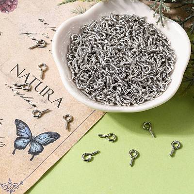 Iron Screw Eye Pin Peg Bails X-IFIN-S699-01A-P-NF-1