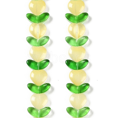 Transparent Glass Beads Strands GLAA-B021-04F-1