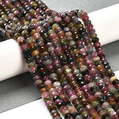 Natural Tourmaline Beads Strands G-Q002-A01-01-1