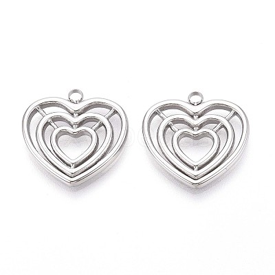 304 Stainless Steel Pendants STAS-N109-200P-1