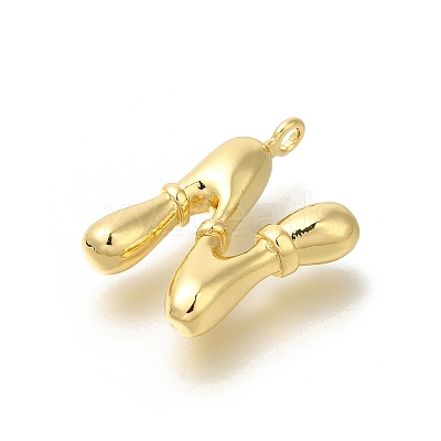 Rack Plating Brass Pendants KK-I722-08G-N-1