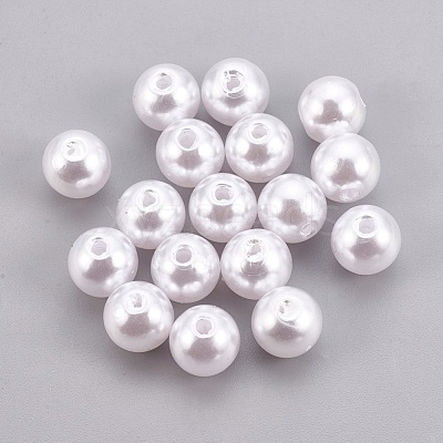 ABS Plastic Imitation Pearl Beads KY-G009-10mm-03-1