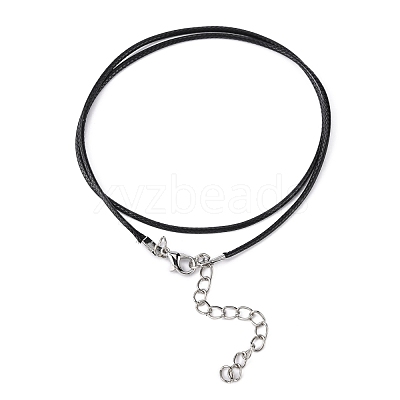 Korean Waxed Polyester Cord Necklace Making NJEW-JN01558-01-1