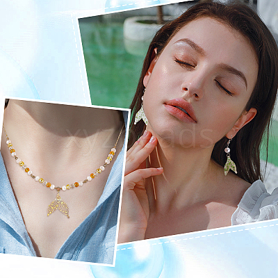 60Pcs 6 Colors Transparent Resin Pendants RESI-PH0001-69-1