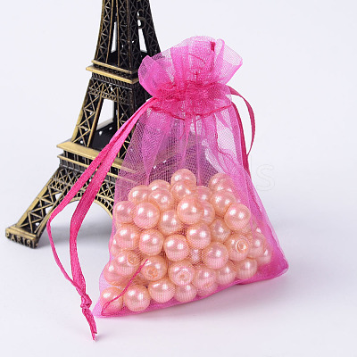 Organza Gift Bags with Drawstring X-OP-R016-7x9cm-07-1