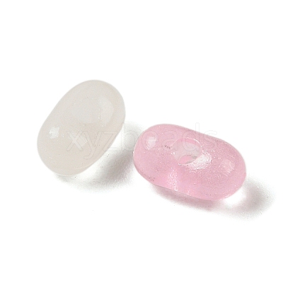 Luminous Transparent Acrylic Beads LACR-D009-01F-1