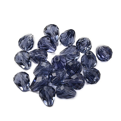 Imitation Austrian Crystal Beads SWAR-F062-12x10mm-20-A-1