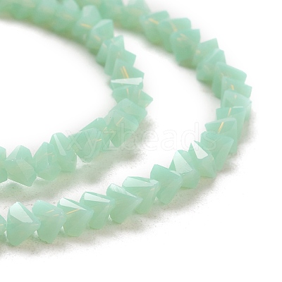 Glass Beads Strands GLAA-L031-01-C14-1