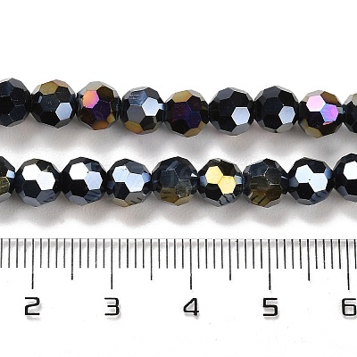 Opaque Glass Beads Stands EGLA-A035-P6mm-B18-1