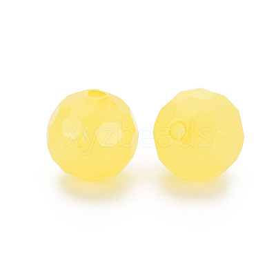 Imitation Jelly Acrylic Beads MACR-S373-97C-E07-1