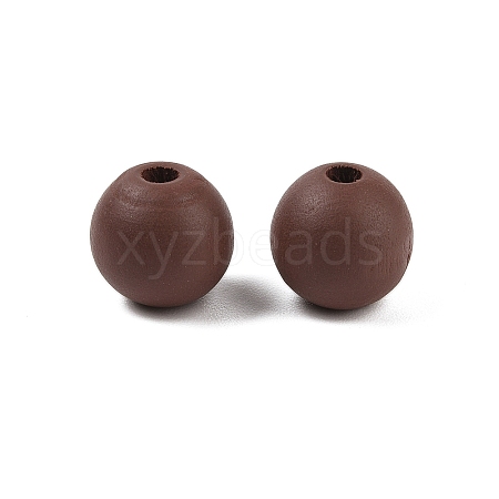 Wood European Beads WOOD-M014-01M-1