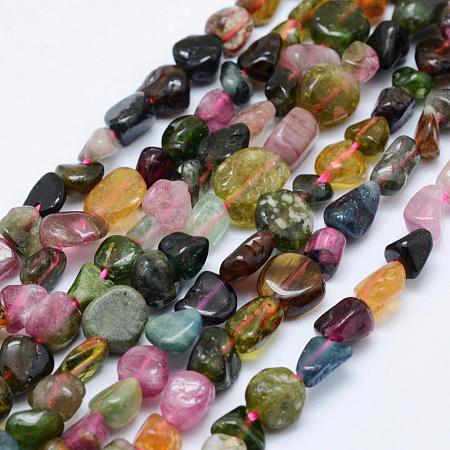 Natural Tourmaline Beads Strands G-K203-39B-1