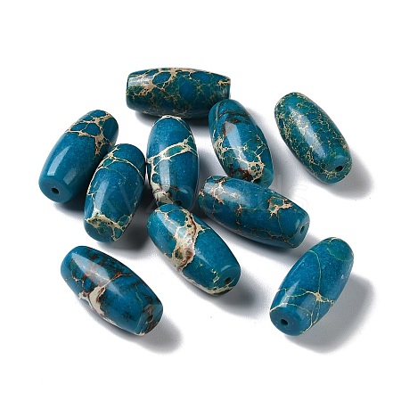 Natural Imperial Jasper Beads G-Q008-03-1