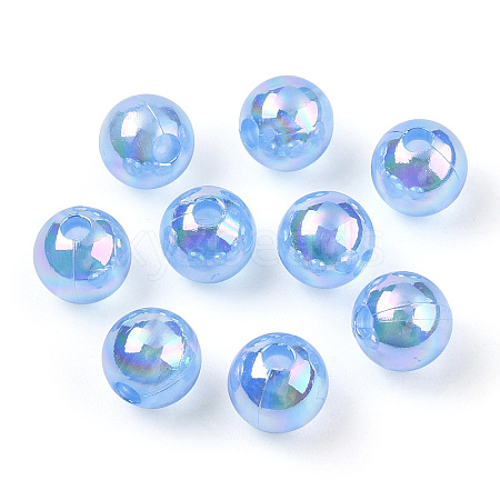 Transparent Acrylic Beads MACR-T046-01E-14-1