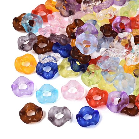 Transparent Acrylic Beads OACR-Q197-06-A-1